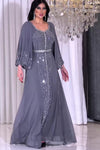 Plus Size Party Dress فساتين شيفون مقاسات كبيرة