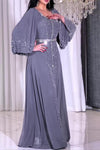 Plus Size Party Dress فساتين شيفون مقاسات كبيرة