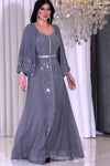 Plus Size Party Dress فساتين شيفون مقاسات كبيرة