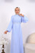 Pearl Belt Maxi Dress